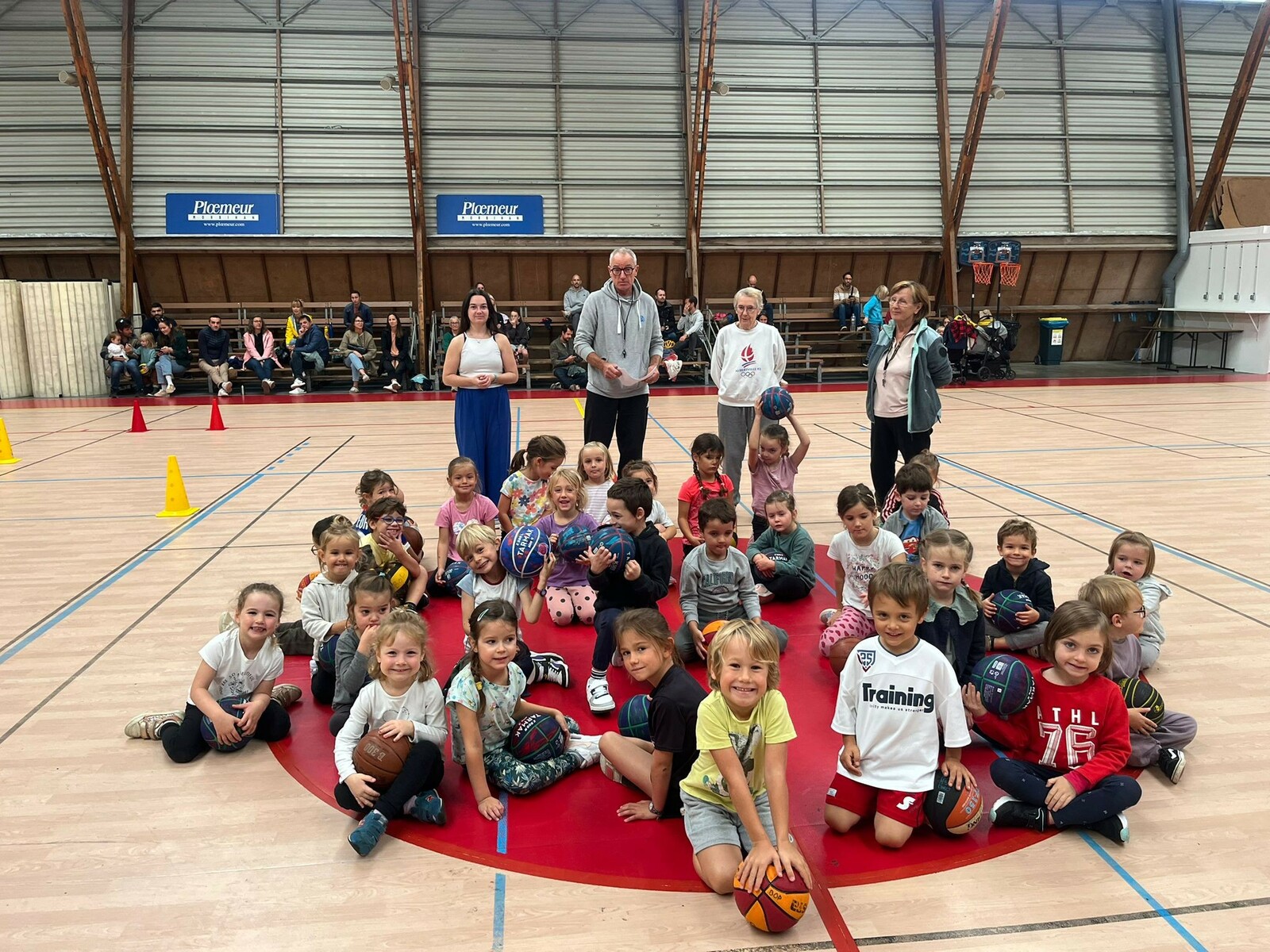 Entrainement Baby basket 