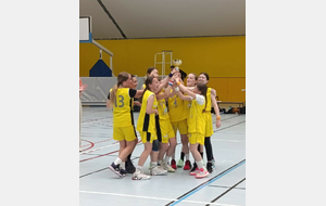 les U13 filles gagnent la coupe du Morbihan 