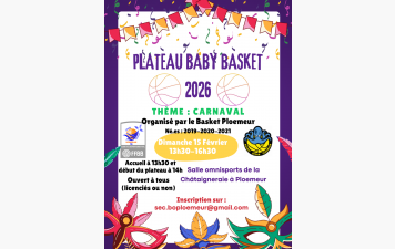 Plateau Baby Basket 2026