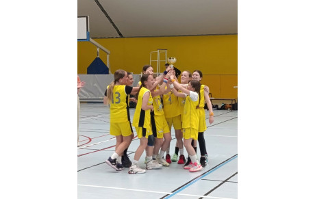 les U13 filles gagnent la coupe du Morbihan 