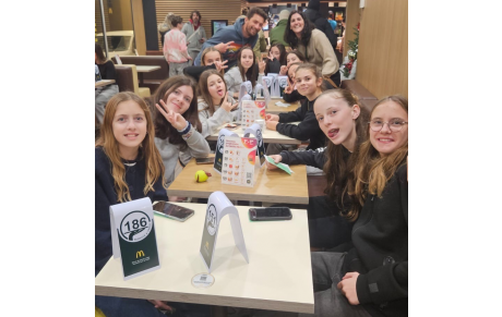 19-12 - Soirée bowling et fastfood avec l'équipe U15F